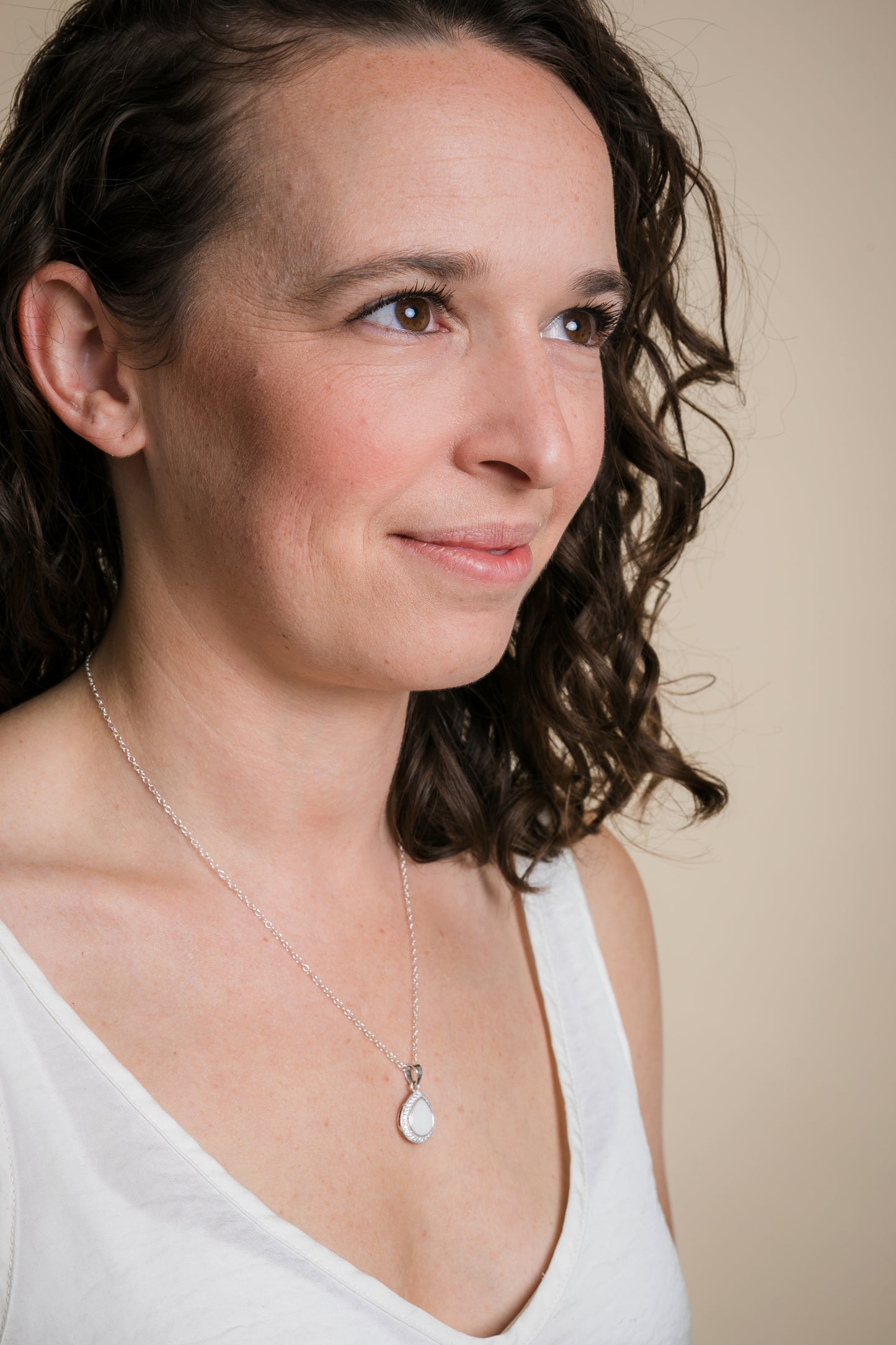 Aurora Pendant Silver