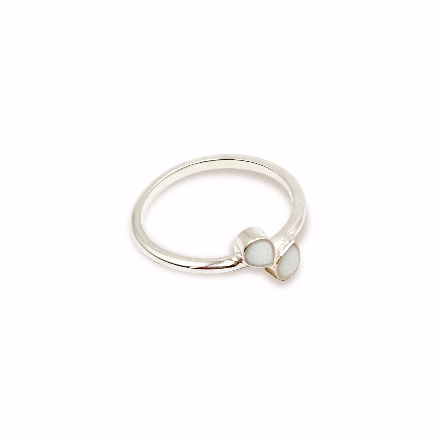 Duo Ring Silver