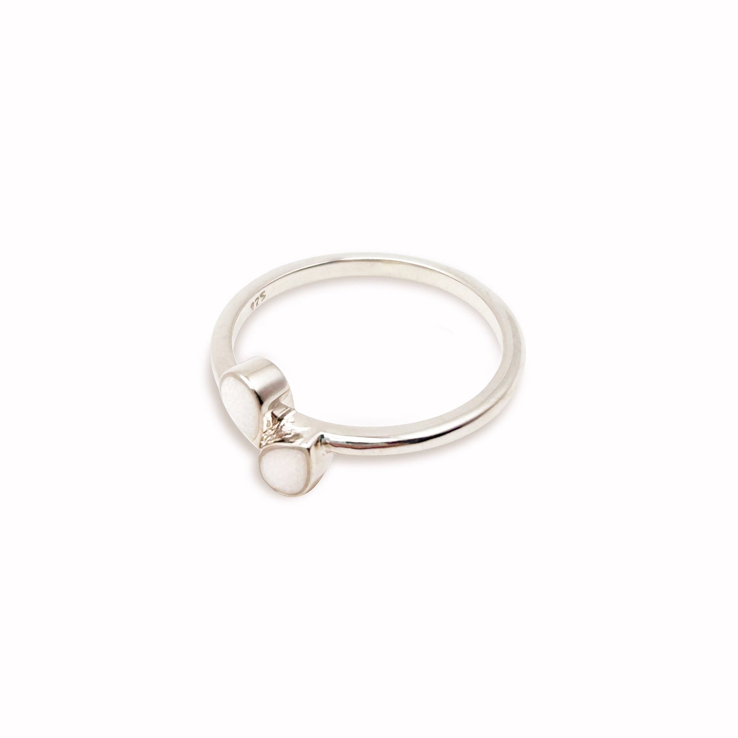 Duo Ring Silver