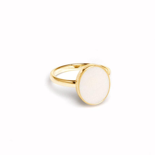 Oval Ring Gold